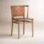 Penelope Leather Upholstered Arm Chair