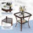 2-Person Wicker Swivel Rocker Seating Group With Cushions Wide Seat-973697745