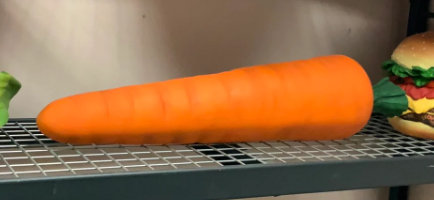 Baleigh Carrot Over Sized Vegetable Statue