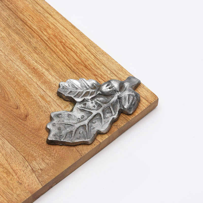 Leaf Land Wooden Platter