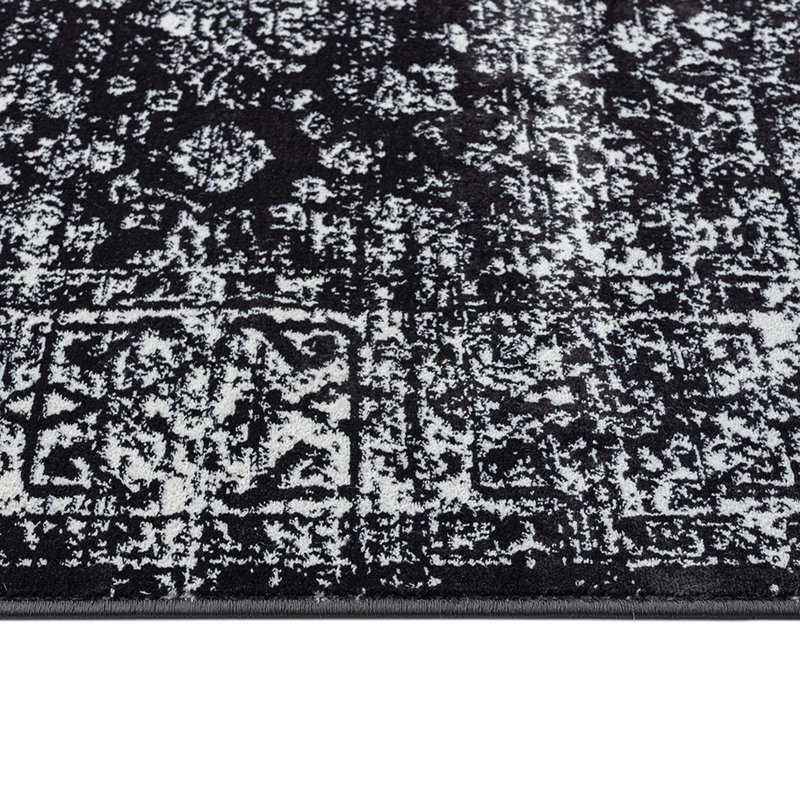 Tapis persan tissé délavé rétro, Rectangle 8 pi x 10 pi