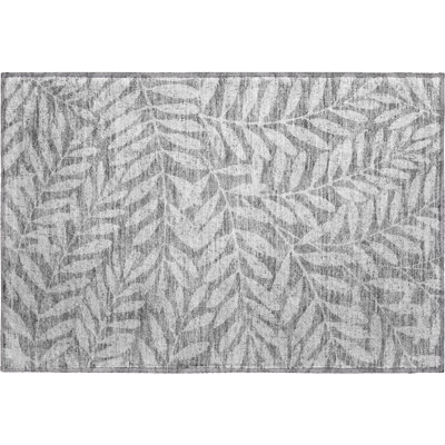 Premium Machine Washable Prisco Gray Rug