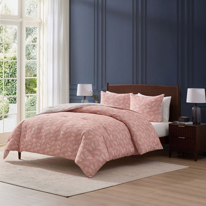 Ensemble d'édredon réversible en microfibre douce, ensemble de literie toutes saisons 3 pièces