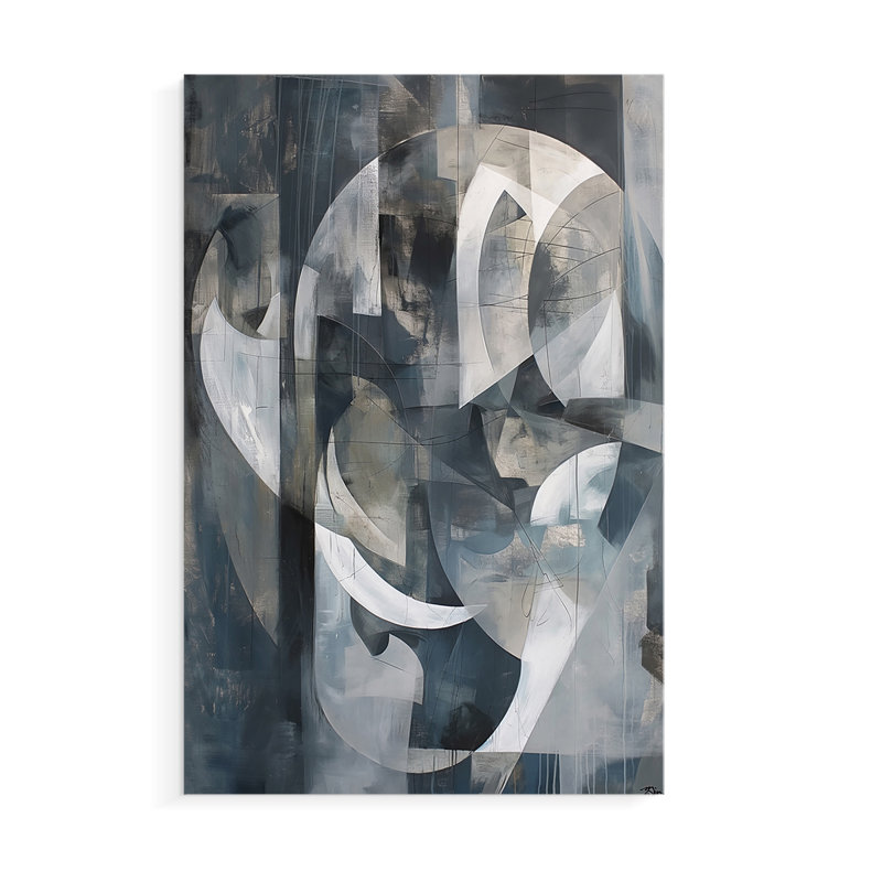 Série ABSTRACT CDL XXXVI - Impression sur toile seulement - NON-CADRE, H 48 po x l 32 po