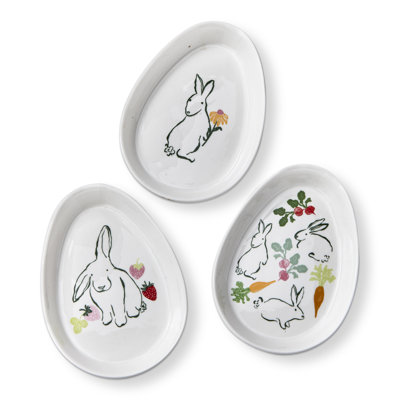 Easter Egg Plates Multi