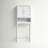 2-Door Over-the-Toilet Cabinet with Exterior Shelf