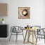 Art mural moderne sur toile flottante, "Modern Coffee Love", conception par Annabelle Hall-34084888-35288656