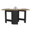 Table pliante Gateleg compacte et compacte
