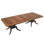 Greek Key Mahogany Wood Dining Table