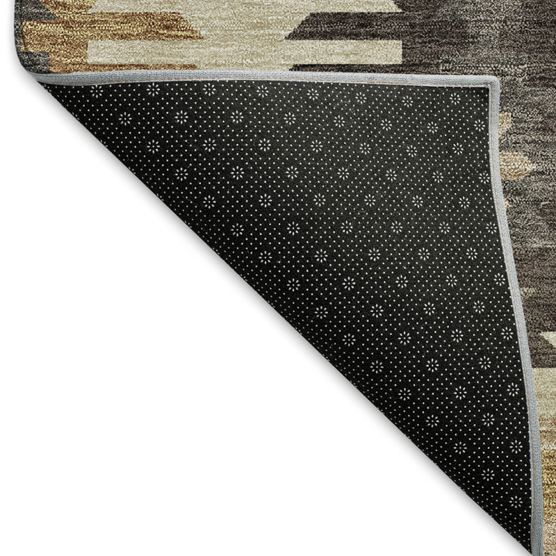Premium Machine Washable Prisco Beige Rug, Runner 2'3" x 7'6"