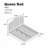 Bed Frame(Only Bed)