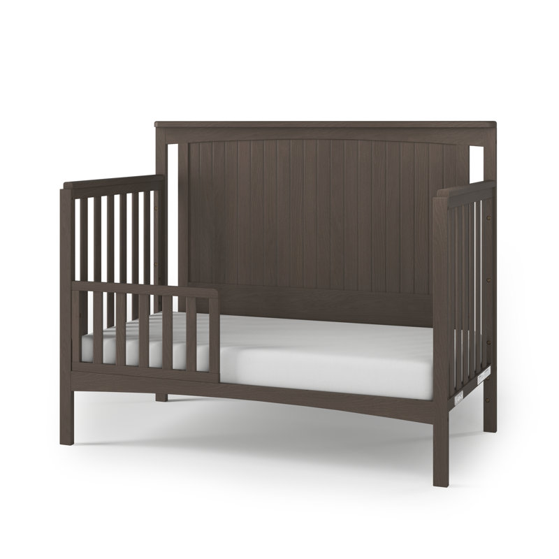 Lit de bébé convertible 4-en-1 Scout, Gris pimpant