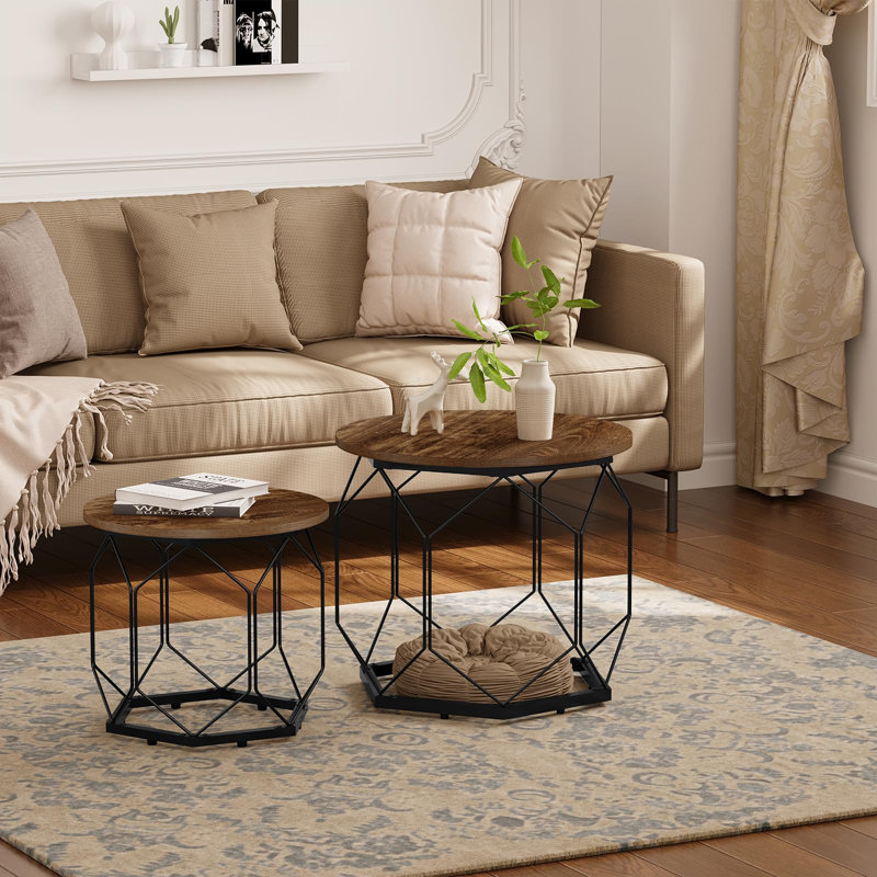 Algerd Coffee Table, Brown