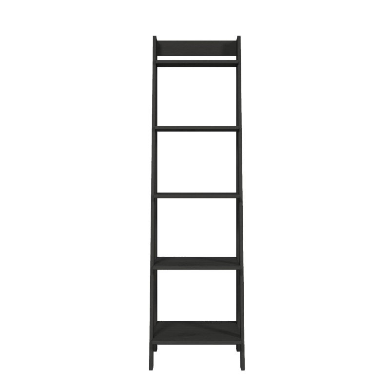 159cm H x 44cm W Solid Wood Ladder Bookcase