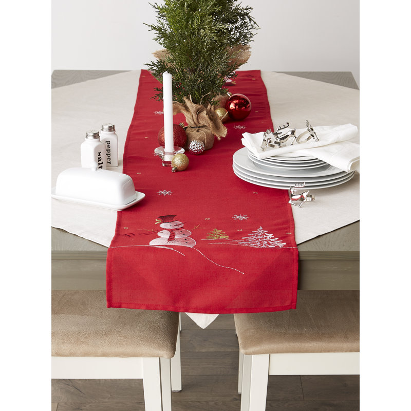 Huntsberry Spice Plaid Table Runner