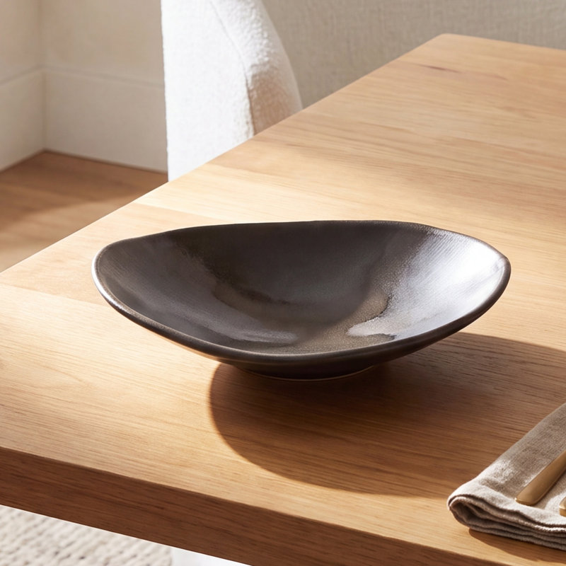 Cloude Terre Nora Serving Bowl, Charcoal