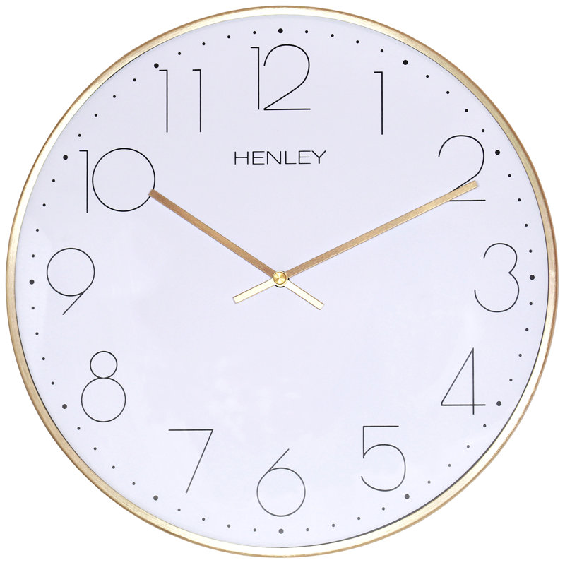 Metal Wall Clock, Metal Brass