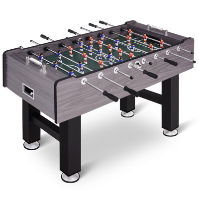 Table de soccer sur table de 58 pouces de Raychee pour adultes, table de soccer de table pleine grandeur avec 2 balles de compétition
