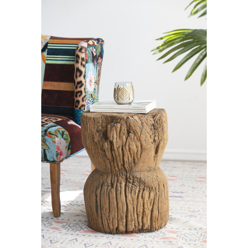 Menomonie Solid Wood Accent Stool