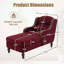 Chaise longue surdimensionnée en chenille-431898273