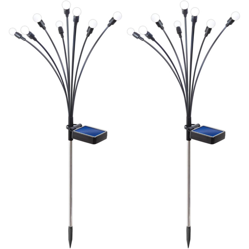 Solar Powered Firefly Landscape Stake Lights for Lawn & Garden