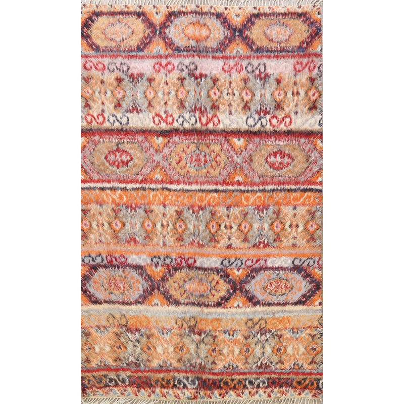 One-of-a-Kind 5'7" X 7'7" Wool Area Rug in