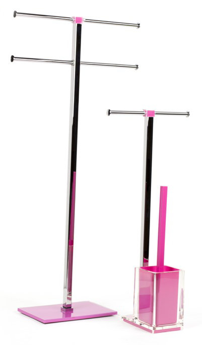 Ensemble de quincaillerie de salle de bain 2 pièces Currahee, Rose