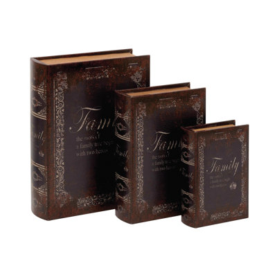 Wooden Book Box