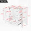 Meuble-lavabo 30 po avec lavabo en céramique, meuble-lavabo à 3 tiroirs 30 po-166656761