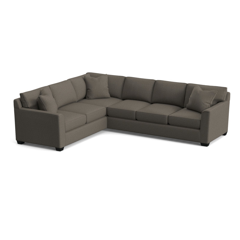 Frye L-Sectional, Right Hand Facing, Black, Gray Sugar Performance; 0863-84
