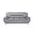Similicuir gris est en rupture de stock