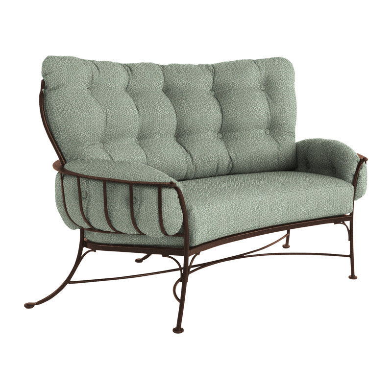 Monterra Outdoor 2 - Seat Loveseat, Copper Creek, Alcazar Redwood