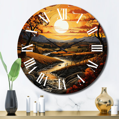 Horloge murale Sharene