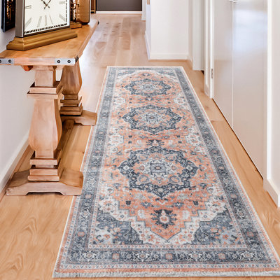 Classic Chenille Oriental Indoor Rug