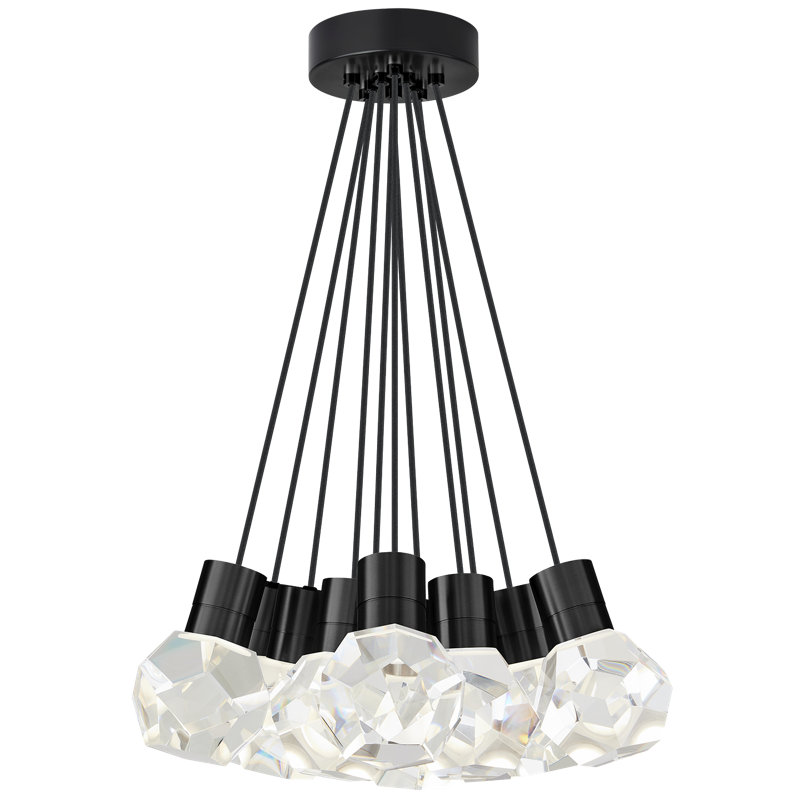 Kira 11 - Light LED Pendant, Black
