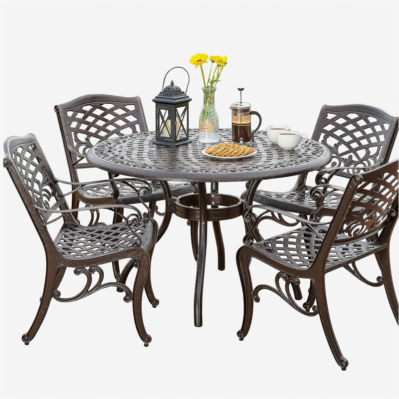 Chachere 5 Piece Dining Set