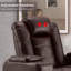 Fauteuil de cinéma maison inclinable 39 po avec porte-gobelet USB-931705614