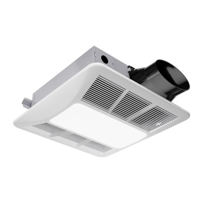Summers Series 100 CFM Ceiling Mount Bathroom Exhaust Fan with Brilliant LED Light, Humidity Sensor Activation