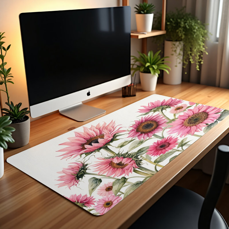 Polyester Desk Pad, 31.5x15.5