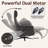 Dual Motor Power Swivel Recliner Chair with Airbag Massage, USB & Type-C Modern Accent Chair-953370399