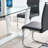 Large Glass Dining Table(Only Table)