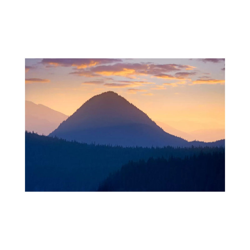 Mount Rainier from Sunrise Point, Mount Rainier National Park 1 Piece Wrapped Canvas Wall Art