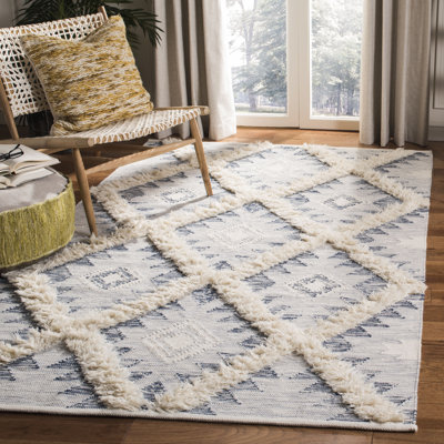 Jenks Geometric Hand Woven 183cm X 274cm Area Rug