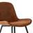 5 Piece Industrial Modern Round Dining Set with 2-Tier Storage, 47.3" Wood with Black Splicing Table -332765858-303254134