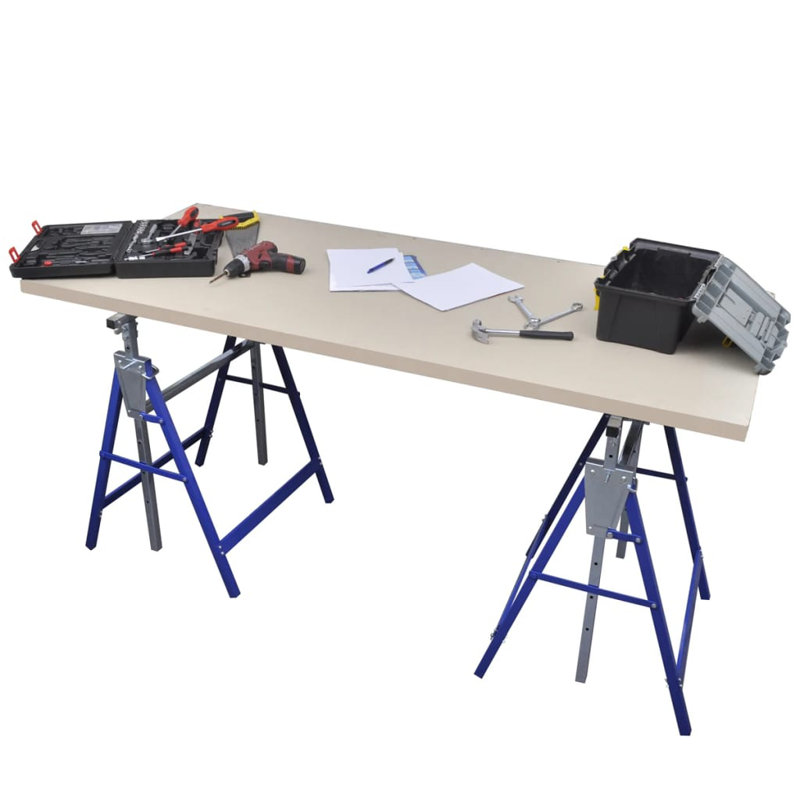 vidaXL Scaffolding Trestles