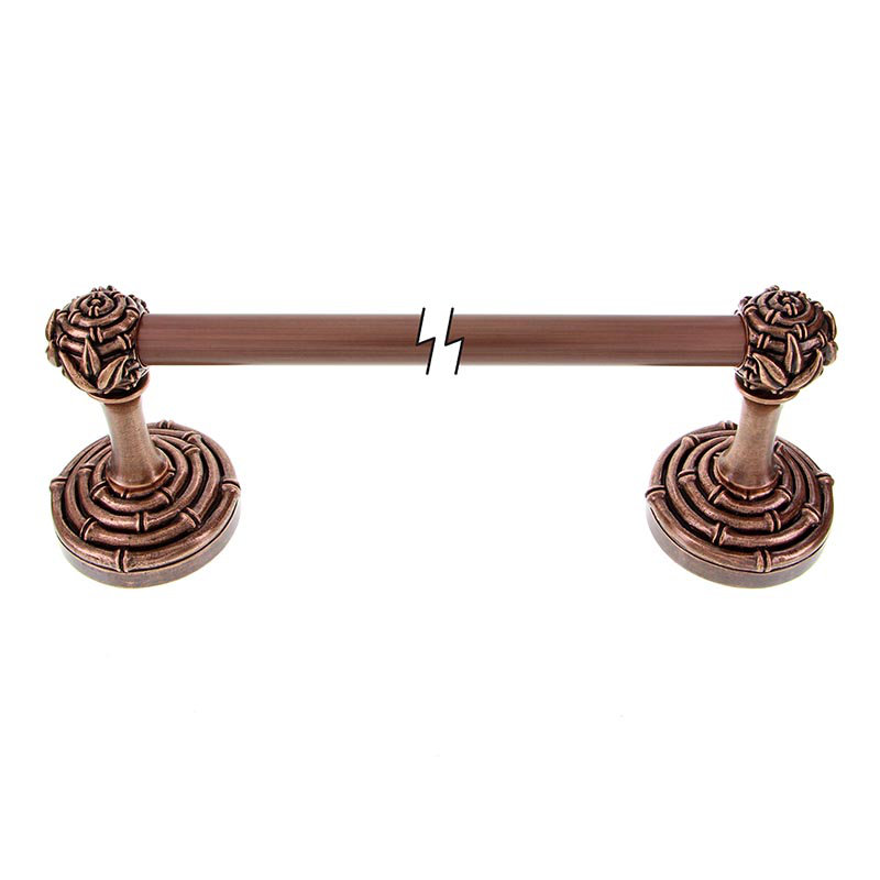 Palmaria Towel Bar, Antique Brass, 2.75" H x 32.63" W x 2.75" D