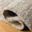 Tapis en laine / coton touffeté à la main gris clair / ivoire Damaa-2134401466