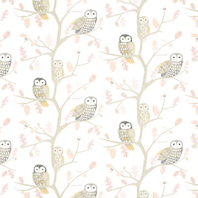 Little Owls Wallpaper