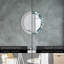Huldar Glass Flat Wall Mirror