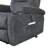Upholstered Heated Massage Chair-2107614964